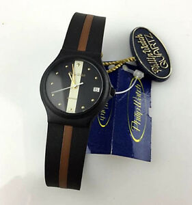 【送料無料】　腕時計　watch philip watch ca 1990 ageスイスモスリンwomensrubber rubber pvd vintagewatch philip watch ca 1990 age swiss womens date rubbe