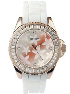 【送料無料】　腕時計　seksyバラメッキstrasp4560snpseksy women rose gold plating resin strasp watch 4560snp