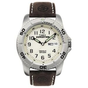 【送料無料】　腕時計　タイメックスアナログlthrtimex expedition analog lthr