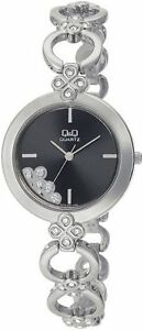 【送料無料】　腕時計　ラモードクリスタルデクォーツブレスレットqamp;q f273202y montre a la mode pour femmes cristal de quartz bracelet poignet 17,505円