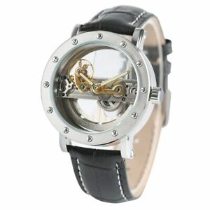 【送料無料】　腕時計　beautiful see through luxury watch
