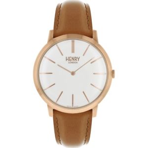 【送料無料】　腕時計　ローズヘンリーロンドンヘントhl40s0240hlnphenry london gents rose gold plated watch hl40s0240hlnp