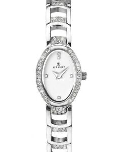 【送料無料】　腕時計　accurist8034accurist ladies crystal set watch 8034
