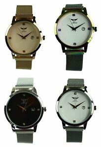【送料無料】　腕時計　nyロンドンpi7583ny london womens metal wrist watch date adjustable magnetic bracelet pi7583