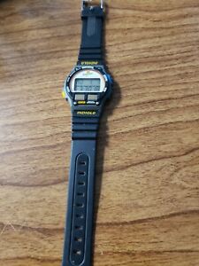 【送料無料】　腕時計　ビンテージラップストップウォッチバッテリーvintage timex indiglo, 100m 8 lap stopwatch, wrist watch battery 514runs