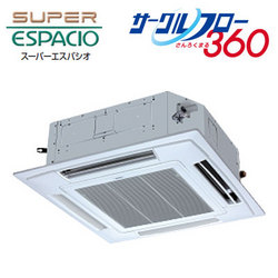 SPW-SCHVP45EQ 三相 ワイヤード三洋電機 御役目用 【1.8意気込み】 天カセ4道のり形【超～省エネ】 スーパーエスパシオ・シリーズ ヒートポンプ形