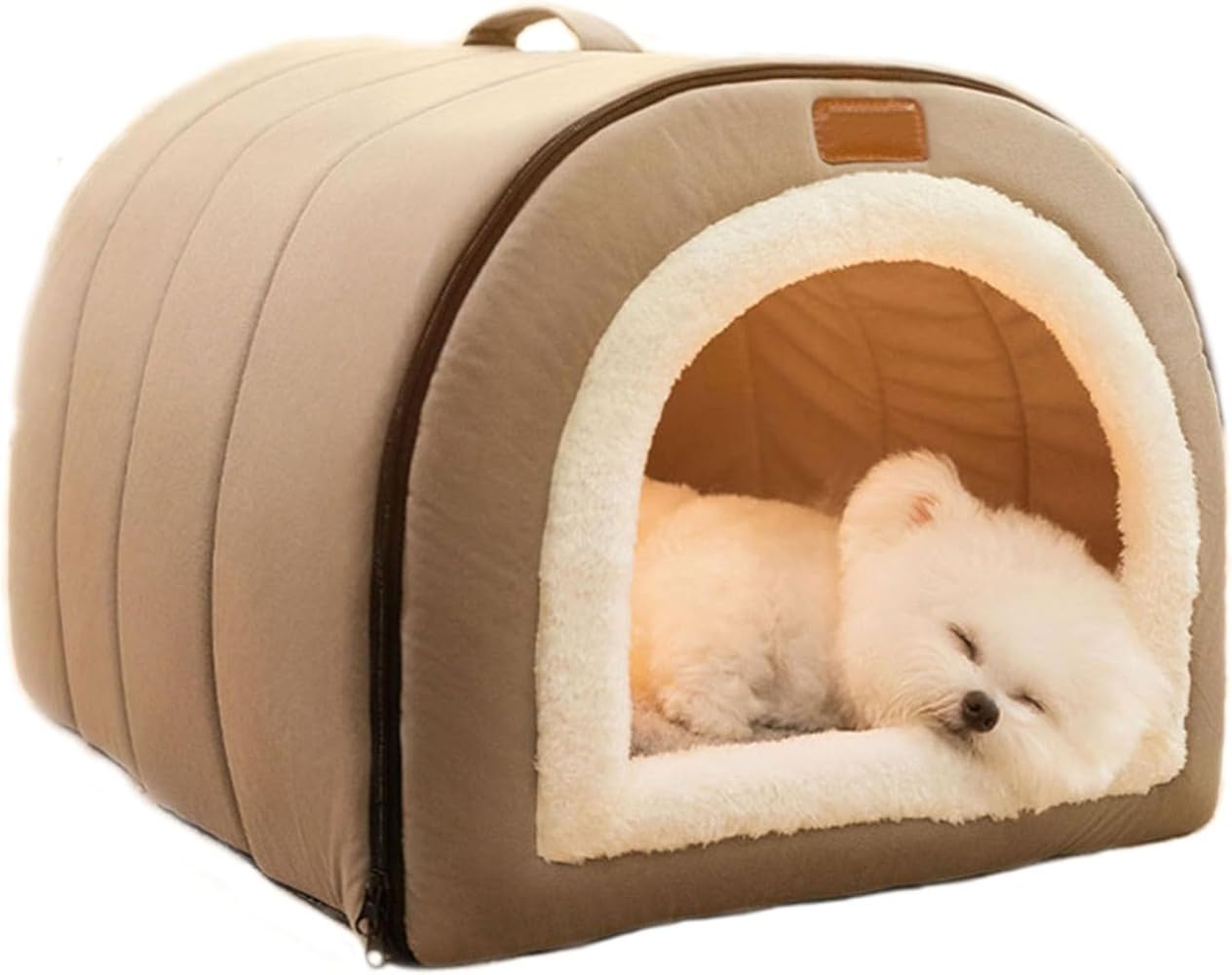 ベッド 洗える 滑り止め ふわふわ ドーム型 快適 ぐっすり眠れる 猫ハウス 可愛い 猫犬用 冬用 室内 猫ベッド 暖かい (グレー XL) ペットベッド 小中型犬 保温 ペットハウス 猫 寒さ対策 犬ハウス クッション付き 犬ベッド