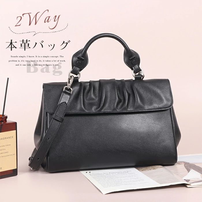 斜め掛け 大人 上品 通勤 本革 ビジネス ショルダーバッグ オフィス レディース お仕事バッグ カジュアル モード 大きめ 本革バッグ 柔らか トートバッグ ハンドバッグ 肩掛け 大容量 事務所 高見え レザー 手提げバッグ｜hokutostore