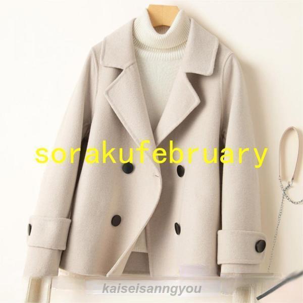 コート ショート 大きいサイズ アウター 軽い 冬 レディース ロング 秋 服 ロングコート ショート丈 ショートコート 無地 40代 P
