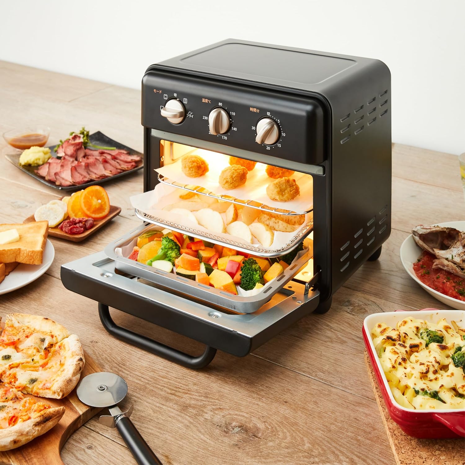 【新品・送料無料】山善 コンベクションオーブン 熱対流式 YCV-MC130B 山善(YAMAZEN) コンベクションオーブン 熱対流式 カーボン+シーズ