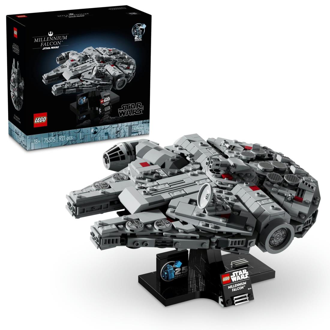 レゴ(LEGO) スター・ウォーズ ミレニアム・ファルコン 手あそび 手あそび 差し上げ物 生まれ落ちる日 差しつかえる クリスマス 成人男性 亭主もち 全ての存在 75375 ブロック-セット