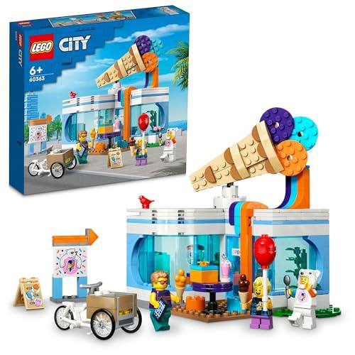 レゴ(LEGO) シティ クリーム喫茶店 手あそび 手あそび 差し上げ物 生まれ落ちる日 立ちはだかる 知育 クリスマス 御坊っちゃん うしろ帯 赤ちゃん 6歳 7歳 8歳 9歳 街づくり ごっこ命のせんたく おままごと 60363