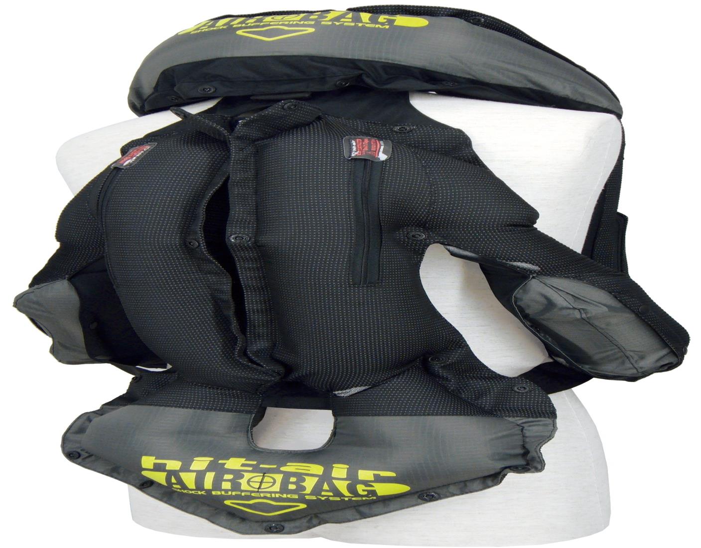 hit-air(無限電光)エアーバッグベストブラック2XL MLV-RC