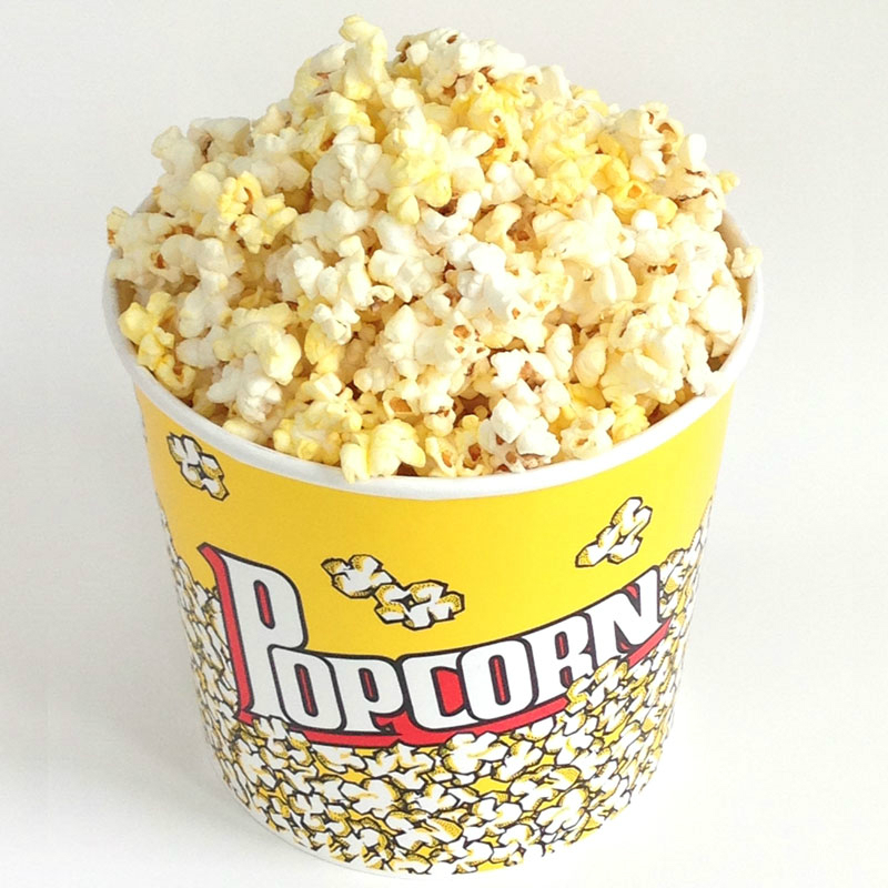 楽天市場 塩ポップコーン Sサイズ Hollywood Popcorn