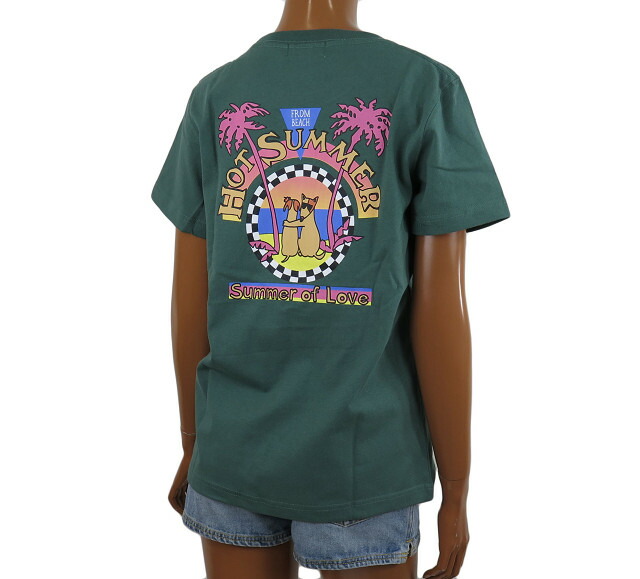 楽天市場 半袖 Tシャツ レディース Surf S Up サーフズアップ レディース M グリーン ハワイアン雑貨メール便対応可 サーフブランド ハワイアン 雑貨 ハワイ ハワイアン ハワイアン雑貨 Holoholo