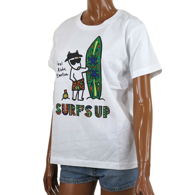 楽天市場】半袖 Tシャツ レディース SURF'S UP サーフズアップ (レディース/M.グリーン) ハワイアン雑貨メール便対応可 サーフブランド  ハワイアン 雑貨 ハワイ ハワイアン : ハワイアン雑貨 holoholo