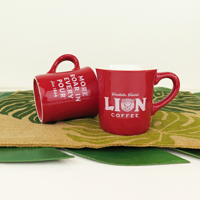 楽天市場】キャニスター ライオンコーヒー コーヒー缶 LION COFFEE