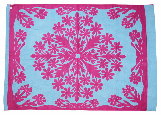 ふっくら肌触りの良いハワイアンタオルケット ハワイアン ハワイアン雑貨 ハワイ ハワイアン ハワイ 寝具 ハワイ 雑貨キャシーマム お昼寝のおともにも キャシーマム 雑貨 ハワイアン雑貨 お土産 ハワイアン 雑貨 ハワイアン雑貨 ハワイアン タオルケット キルト柄