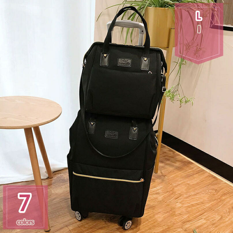 リュックキャリー 2way キャスター付き スーツケース キャリーバッグ 小型 2泊3日 4輪 メンズ レディース 旅行 出張 合宿 軽量 大容量リュック 旅行バッグ アウトドア 機内持ち込み リュック 折りたたみ収納 おしゃれ holosbird-goods1