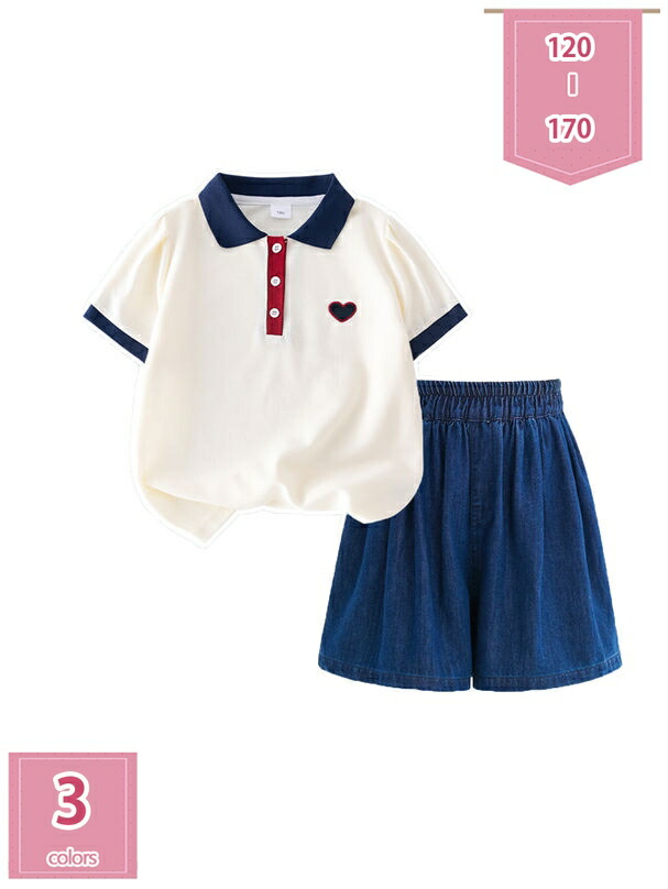 夏服 うしろ帯 セットアップ 赤ちゃん服 流汗上下仕掛ける 半袖ｔプルオーバー 遊撃手ズボン下 上下2点仕掛ける キッズ 半袖tプルオーバー ガールズ 社交ダンス服 運動競技御召しもの 心地好い 柔軟体操着 運動すること着 御坊っちゃん服 holosbird-goods1