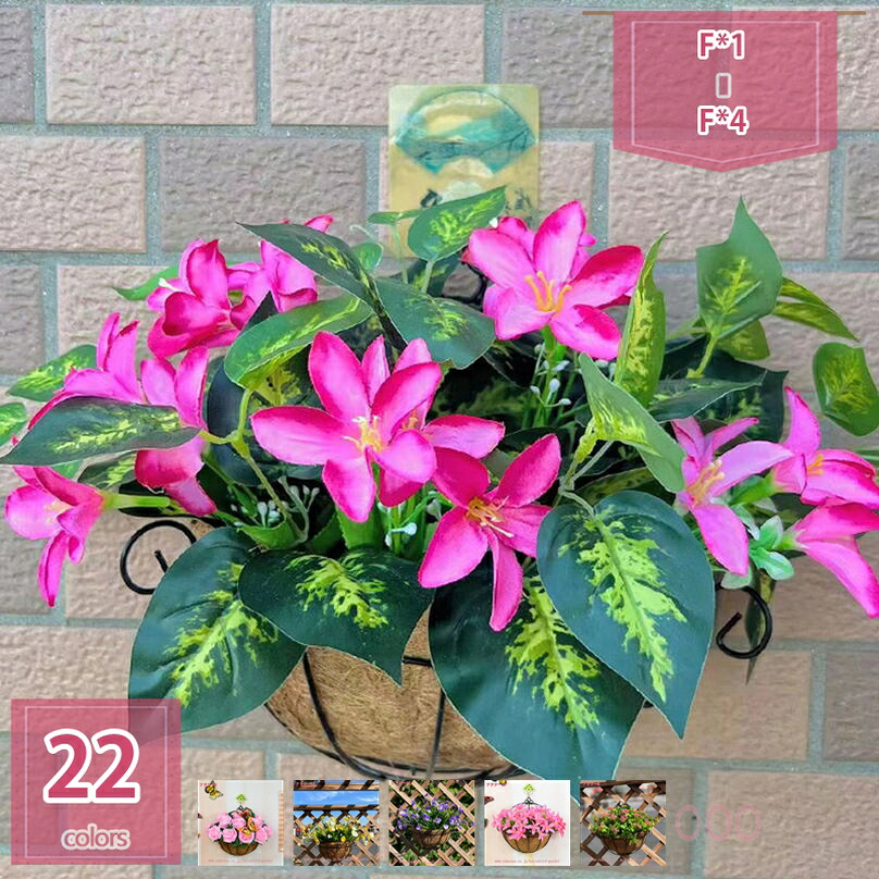 1000円OFFクーポン 壁掛け 造花 フェイクグリーン 人工観葉植物 吊り下げ 花束 生花 壁飾り アートフラワー フェイクグリーン 人工観葉植物 壁掛け 造花 ドライフラワー 薔薇 造花 インテリア 植物飾り ピンク 誕生日 婚礼 花びら 開店祝い holosbird-goods1|Holosbirdgoods1