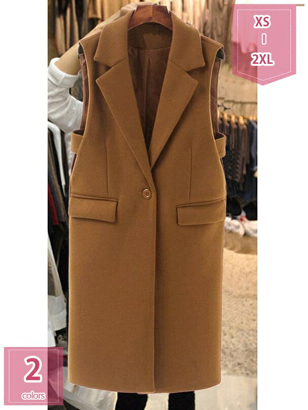 カシミール 羊毛 ロング より良い 無地 胴締め 軽さ 好いたらしいめ 流行り物 トップス ノースリーブ ロング ゆったり 袖なし厚地の外套 トレンチコート 成年者 心地よい 春 秋 通い 女子らしい 好いたらしい 差し上げ物 差し上げ物 holosbird-goods1
