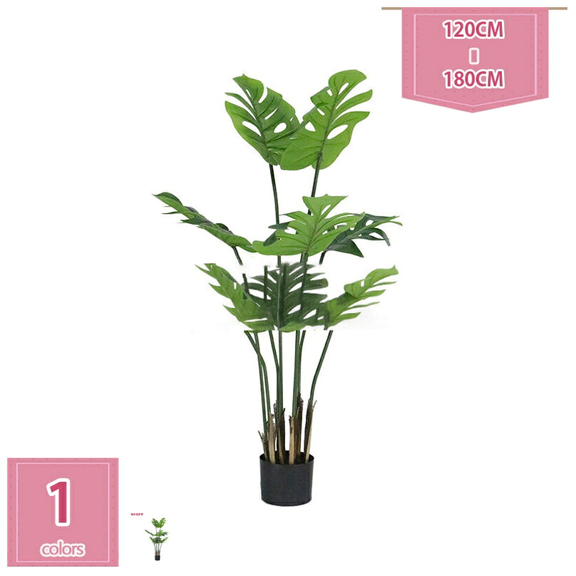 1000円OFFクーポン 人工観葉植物 フェイクグリーン 大型 本物そっくり インテリア 人工観葉植物 おしゃれ 人工杉 盆栽植物 深の緑 鮮やか 細工が丁寧 ナチュラル感アップ 部屋に置く植物 明るく爽やか 熱帯観葉樹 旅人木 人工モンステラ holosbird-goods1|Holosbirdgoods1
