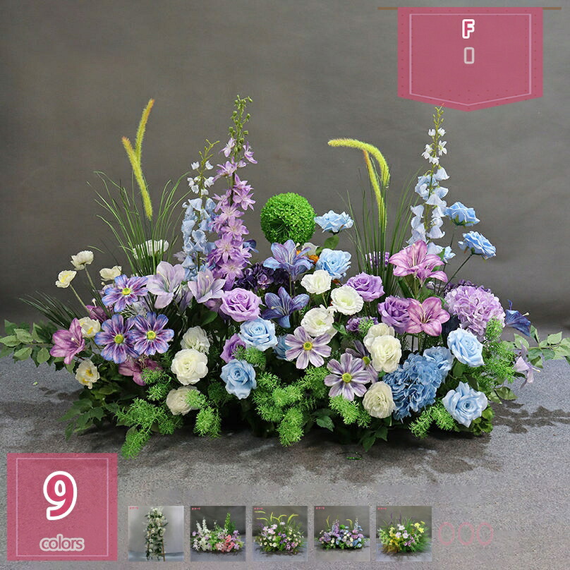 1000円OFFクーポン 造花 観葉植物 シルクフラワー 屋外 道路装飾 結婚式 フェイクフラワー 春 フェイクフラワー 店舗飾り 花箱 花の茂み 花の茂み 造花 発泡ボトム付き 屋外対応 簡単保 花の茂み 植物組み合わせ フラワーボックス holosbird-goods1|Holosbirdgoods1