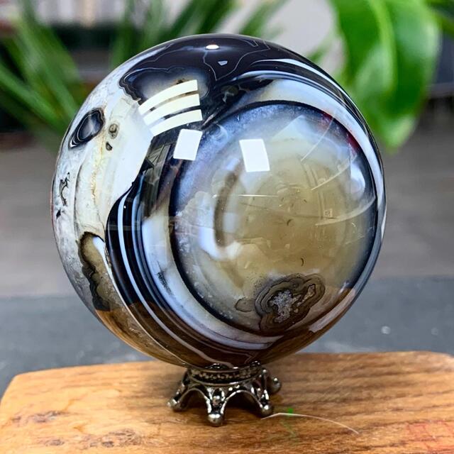 楽天市場】【1個】【希少】アゲート×クォーツ 丸玉 20mm スフィア