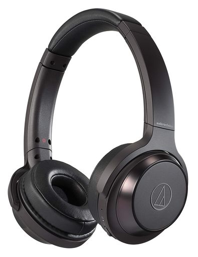 オーディオテクニカ ATH-WS330BT BK ワイヤレスヘッドホン bluetooth 重低音 SOLID BASS 最大70時間再生 ブラック ATHーWS330BT BK｜HOMARINA 店