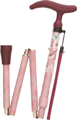 フジ介護ホーム アクティブグレ-ス 折畳S 桜サクラ色 [自然調整身たけ:約140~160糎]