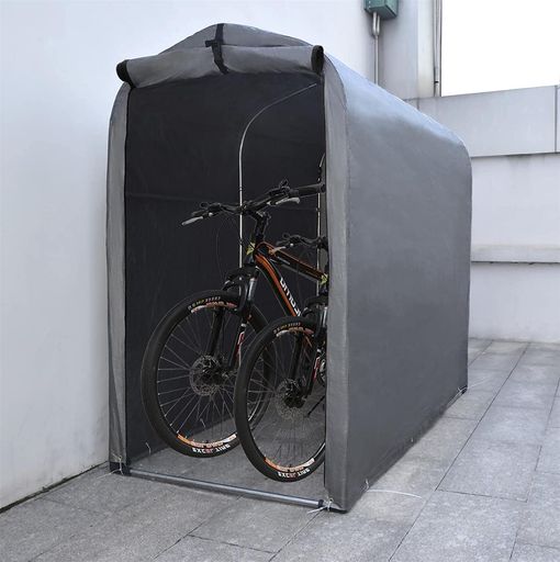 ANDGOAL サイクルハウス 2台用 自転車置き場 バイクガレージ 自転車小屋 180x94x157cm ファスナー付き 防水 日焼け止め|HOMARINA 店