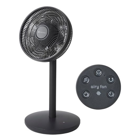cocono 扇風機 静音 360度首商い口 格好のいい スマホ取り締まり airy fan Basic CF-B271SR-GR (薄墨色) - DC原動機 サーキュレーター 適用業務取り締まり 室内装飾家電 エアリーファン 第一義的 ココノ