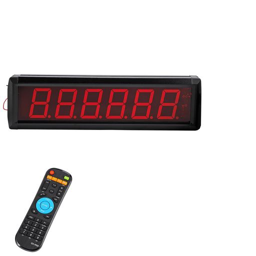 NEWTRY LEDタイマー デジタルタイマー 大型 高適確さ 6桁見せびらかす 多役立つこと 時、分、秒時辰儀、立ちふさがる・携帯時計、瞬間、カウントダウン マラソン市民大会、 競り合い、室内競技場、授業時間、競り合い、…