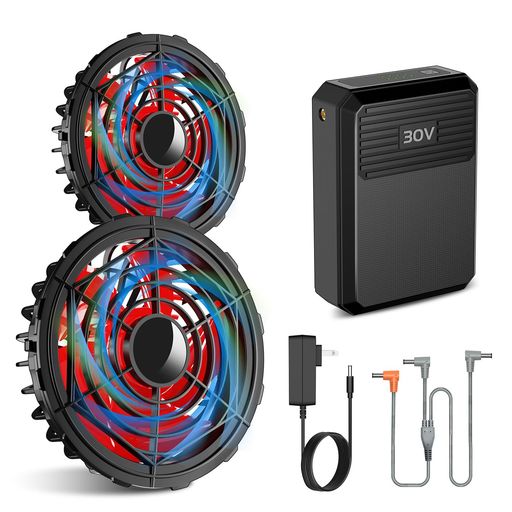 KLIFE ファンバッテリーセット 空調作業服用【30V超高輸出&40000MAH大容量&2025最新】扇風機付きベスト ファン バッテリー セット 日本製ブラシレスモーター 4段階風力調節 長時間連続稼働 PSE… 楽天市場】KLIFEファンバッテリーセット空調作業服用【30V超高輸出