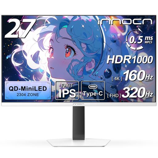 楽天市場】INNOCN24.5インチ240HzWQHDモニターQD-MiniLEDゲーミング 