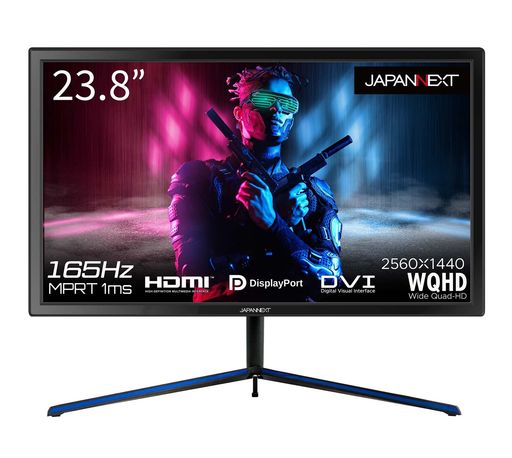 JAPANNEXT23.8型ゲーミングモニターJN-238GT165WQHDR165hz相応うWQHDHDMIDPDVI-I