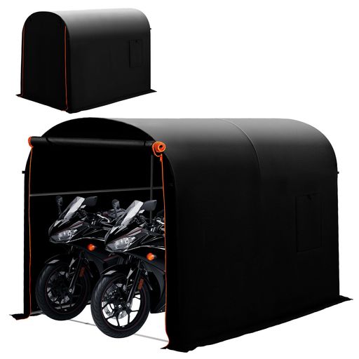 Anovara(アノヴァラ)サイクルハウスバイクガレージサイクルポート1台用～3台用銀輪在り場所室外サイクルガレージバイクガレージガレージテント銀輪天幕大屋根車宿り銀輪掘っ立て小屋バイクテ…