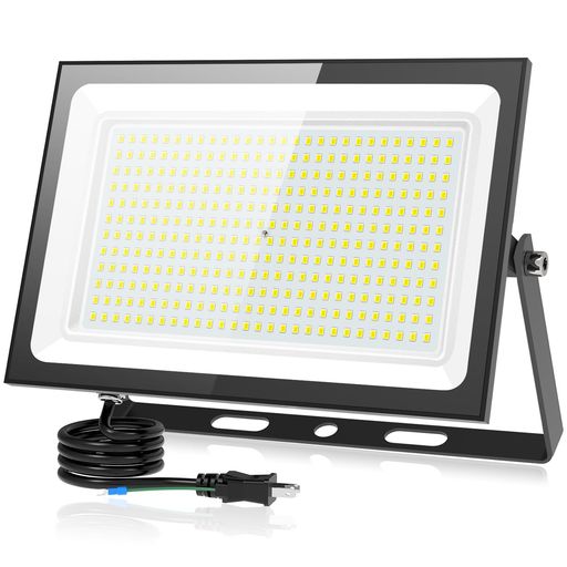 【最強の超爆光・超薄型】SUKITEN投光照明器led野天進め方灯ledともし火400W45000lmIP66雨合羽昼光色6500K高明快さ高放熱省エネ軽さ120°広角100V野天ともし火野天雨合羽BBQ車宿りお知らせパーキング場 アウトドア-ライト・ランタン