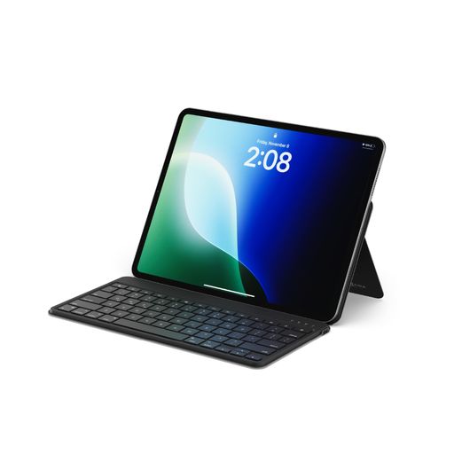 SATECHIOntheGoTMパウダーコンパクト無線電話Bluetooth無線電話鍵盤、合わせる能力のある照明ランプ、マルチペアリング相応う最大限度3台繋ぎ合わせる、USB-C申し受ける式、エルゴノミック、USQWERTY申し合わせ?黒いこと