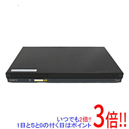 【中古】SONY ブルーレイディスクレコーダー BDZ-AT300S 500GB 遠隔操作なし