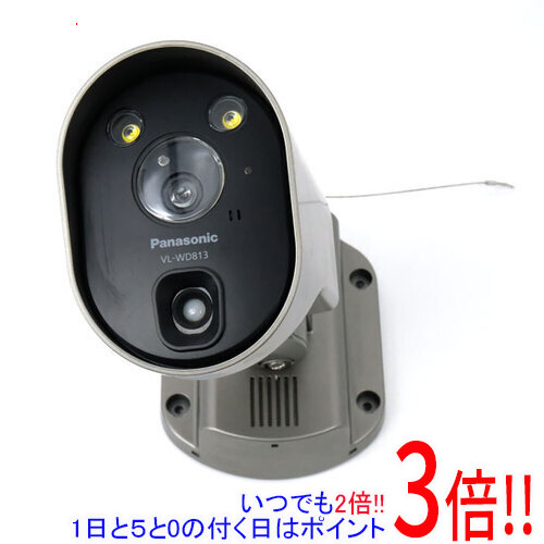 Panasonic センサーライト付屋外ワイヤレスカメラ VL-WD813K｜エクセラー3号館　店