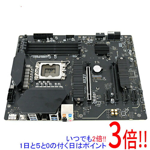 【いつでも２倍！1日と5.0のつく日、18日は3倍！】【中古】MSI ATXマザーボード Z690-S01 LGA1700