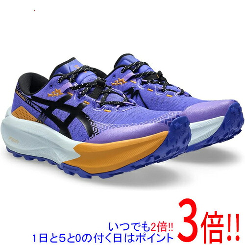 asics アシックス 25.5cm ランニングシューズ メンズ TRABUCO MAX 5 1011C164 コバルト バースト/ブラック|エクセラー3号館 店