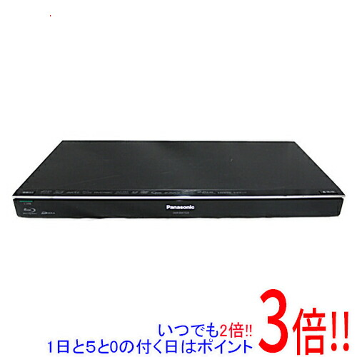 【いつでも２倍！1日と5.0のつく日、18日は3倍！】【中古】Panasonic ブルーレイディスクレコーダー DMR-BWT520-K リモコンなし