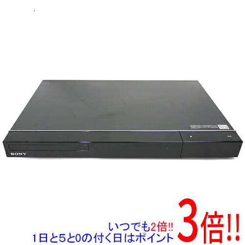 【いつでも２倍！1日と5.0のつく日、18日は3倍！】【中古】SONY ブルーレイディスクレコーダー BDZ-ET2200 リモコンなし