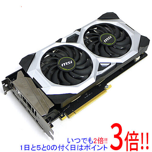 【いつでも２倍！1日と5.0のつく日、18日は3倍！】【中古】MSI製グラボ GeForce RTX 2070 SUPER VENTUS GP OC PCIExp 8GB