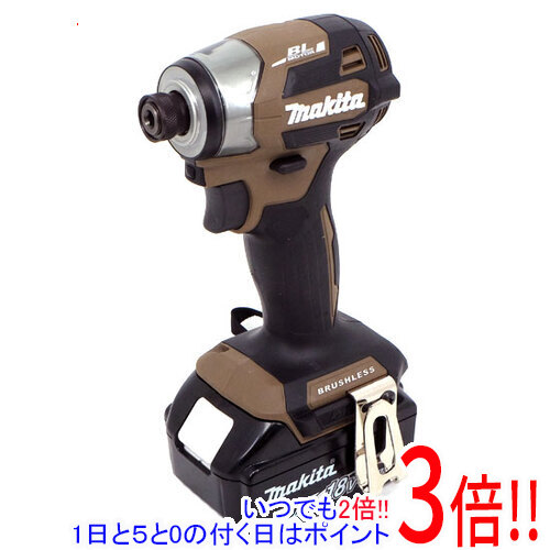 マキタ 充電式インパクトドライバー 18V TD173DGXAB オーセンティックブラウン｜エクセラー3号館　店