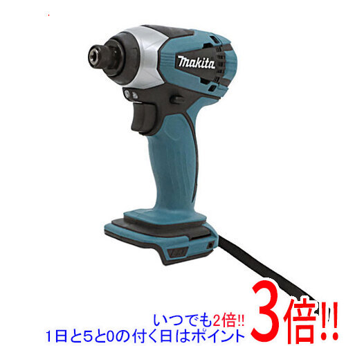 【いつでも２倍！1日と5.0のつく日、18日は3倍！】【中古】マキタ 充電式インパクトドライバー TD146DSHX 本体のみ 未使用