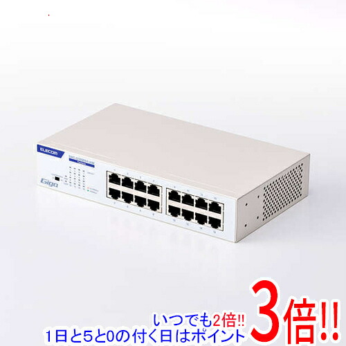 【延長保証対応!!】エレコム製 Giga対応16ポートスイッチ EHC-G16MN4-HW ホワイト|エクセラー3号館 店
